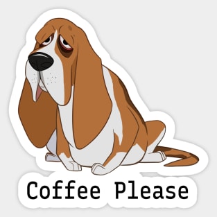 Coffee Please Sticker